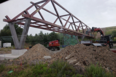 Haldensprung 1: über die Bahnschienen zum Deusenberg
