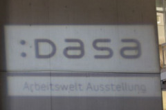 Projektion: DASA Arbeitswelt Ausstellung