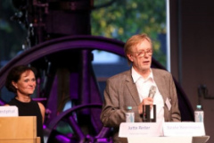 Abmoderation Moderator und Hausherrin